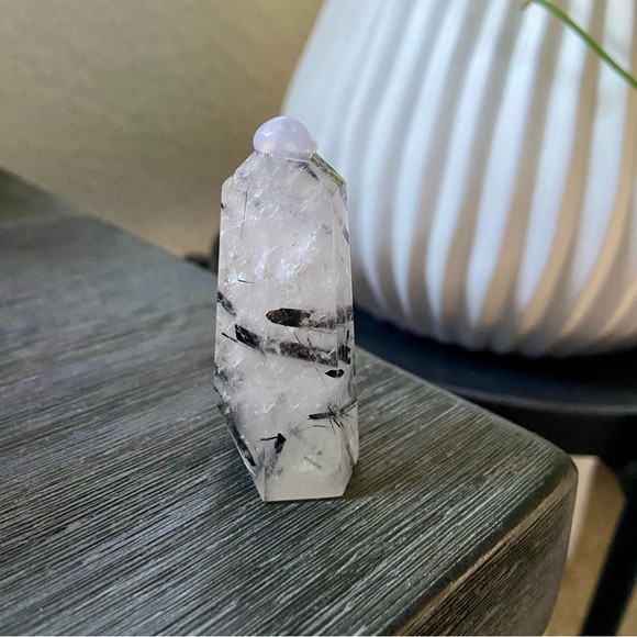 Tourmaline in Quartz Tower #2 - Picture 7 of 9